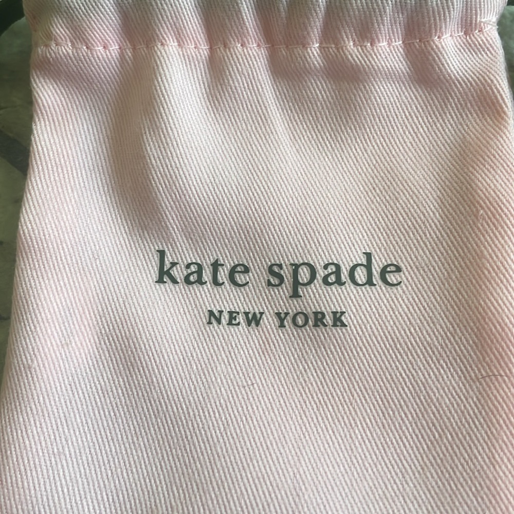 Kate Spade Light Pink Crystal Earrings - Picture 4 of 5